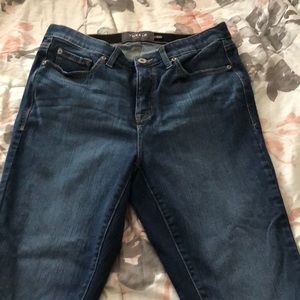 Torrid sky high skinny dark wash jeans